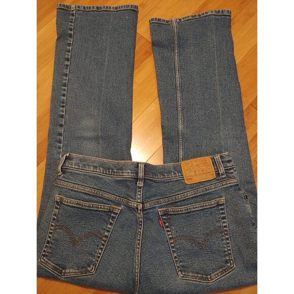 Levi's 515 Bootcut Lower Rise Jeans Medium Wash Sz. 14 - Picture 2 of 3